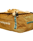 Patagonia Black Hole 55L Duffel Bag (Pufferfish Gold) left side