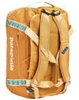 Patagonia Black Hole 55L Duffel Bag (Pufferfish Gold) standing up