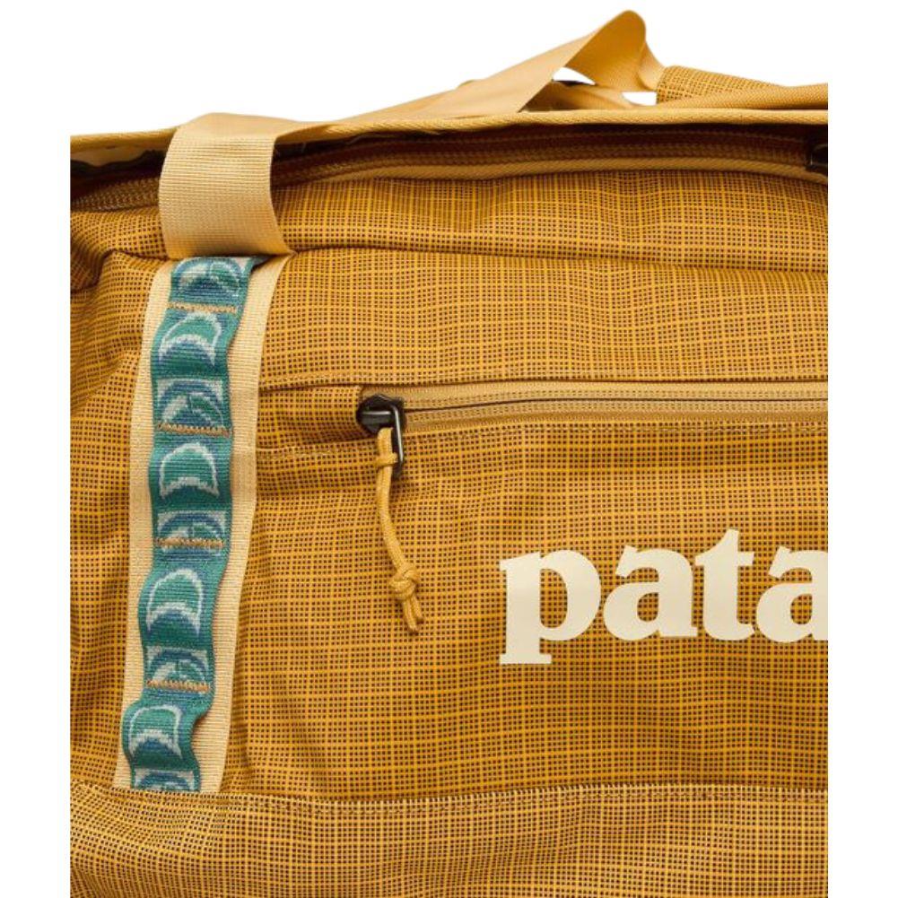 Patagonia Black Hole 55L Duffel Bag (Pufferfish Gold) zipper