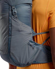 Montane Trailblazer 25L Backpack (Stone Blue) back bottom
