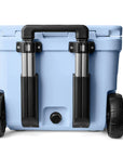 Yeti Roadie 32 Wheeled Cool Box (Big Sky Blue) back view