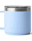 Yeti Rambler 14oz (414 ml) Stackable Mug (Big Sky Blue) back