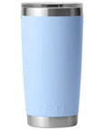 YETI Rambler 20 oz (591 ml) Tumbler (Big Blue Sky) back view