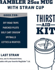 Yeti Rambler 25 OZ (710 ML) Straw Mug (Big Sky Blue) info