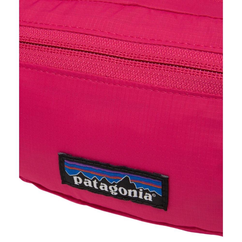 Patagonia Terravia 1L Mini Hip Pack (Luminous Pink) close up