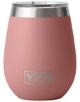 Yeti Rambler 10 oz (296 ml) Wine Tumbler (Sandstone Pink)