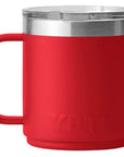 Yeti Rambler 10 oz (296 ml) Stackable Mug (Rescue Red)