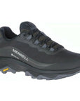 Merrell Women's Moab Speed GTX Walking Shoes - 5.5 UK (Black/Asphalt)