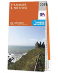 Ordnance Survey Explorer Map 309 - Stranraer & The Rhins angle