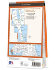 Ordnance Survey Explorer Map 309 - Stranraer & The Rhins back
