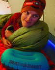 Sea To Summit Aeros Ultralight Pillow - Regular (Aqua) used