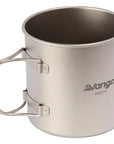 Vango Titanium Single Walled 650ml Mug no lid