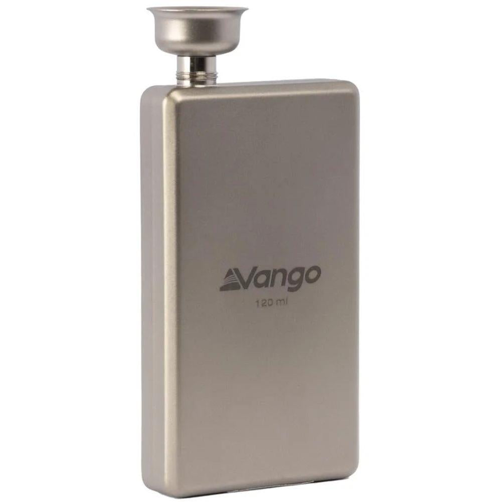 Vango Titanium 120ml Hip Flask little funnel