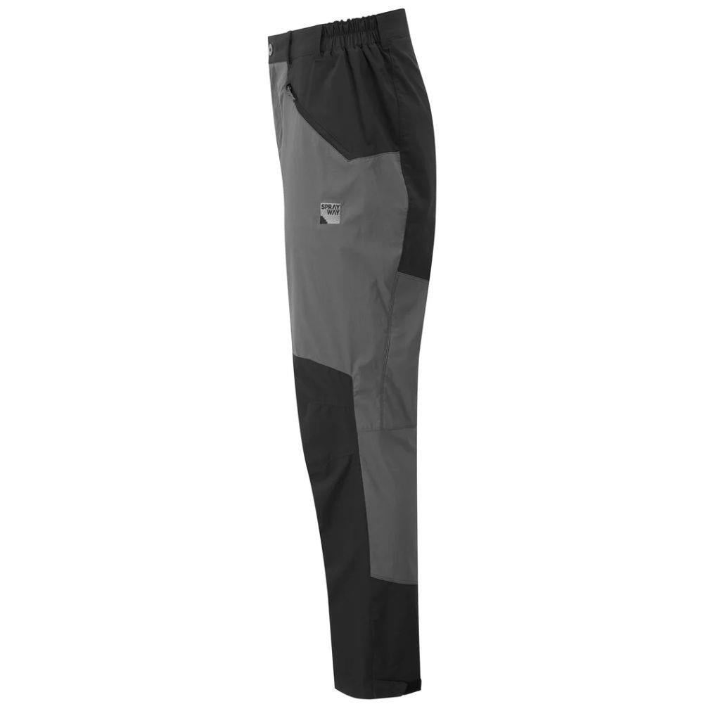 Sprayway Men's Compass Pro Pant (Asphalt/Black) side view