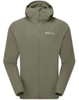 Montane Men's Tenacity Hooded Softshell Jacket (Caper)