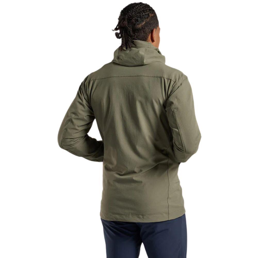 Montane Men's Tenacity Hooded Softshell Jacket (Caper) back view
