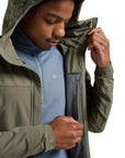 Montane Men's Tenacity Hooded Softshell Jacket (Caper) inner zipper