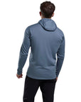 Montane Men's Protium Hooded Fleece Jacket (Stone Blue) back