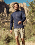 Montane Men's Protium Fleece Jacket (Eclipse Blue) walking