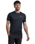 Montane Men's Dart Technical BaselayerT-Shirt (Black) Front