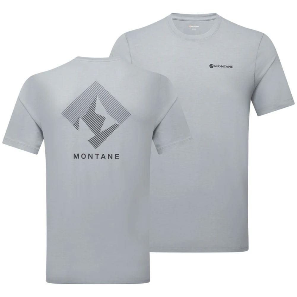 Montane Men's Alhena Mountain 25 T-Shirt (Pebble Blue)