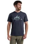 Montane Men's Dual Mountain T-Shirt (Eclipse Blue) front