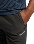 Montane Men's Tenacity Hiking Shorts (Midnight Grey) hand in pocket