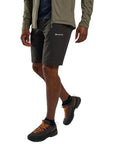 Montane Men's Tenacity Hiking Shorts (Midnight Grey) walking away