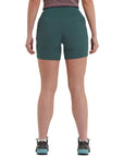 Montane Women's Tucana Lite Shorts (Deep Forest) back