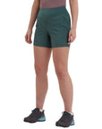 Montane Women's Tucana Lite Shorts (Deep Forest) angle