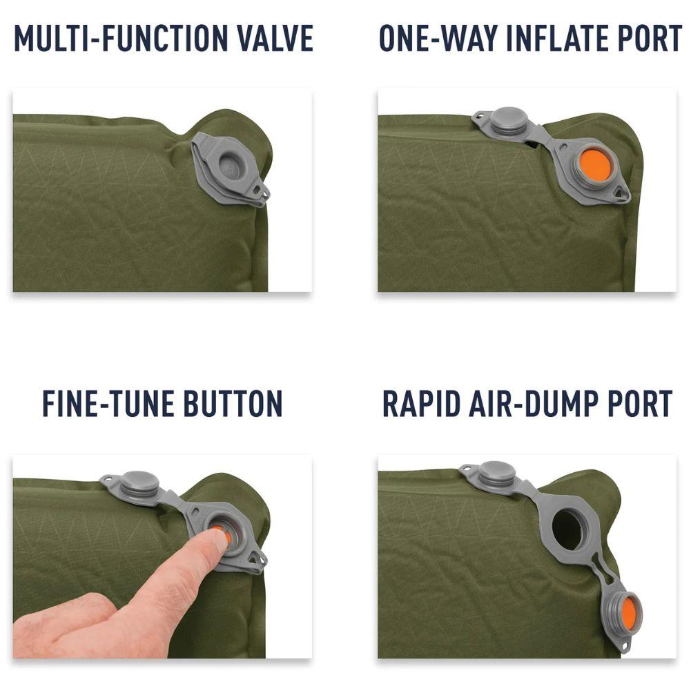 Sea to Summit Camp Plus Self-Inflating Sleeping Mat - Regular (Moss) how to use