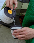 Sea To Summit Frontier UL Collapsible Kettle - 1.1L (Bone White) more puring