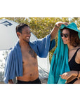 Sea To Summits Pocket Towel - Large (Outback Orange) couples