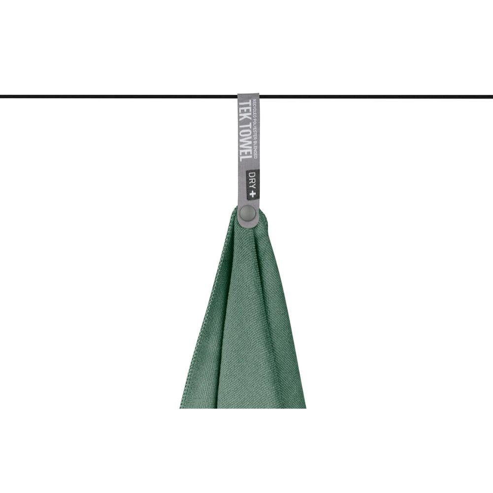 Sea To Summit Tek Microfibre Towel - X-Large (Sage Green) hanging