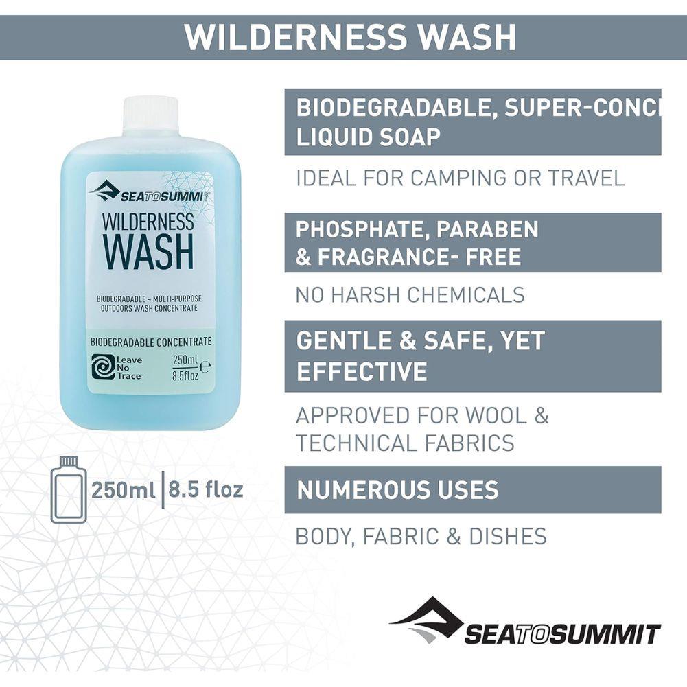 Sea To Summit Multi-Purpose Wilderness Wash 250ml wash