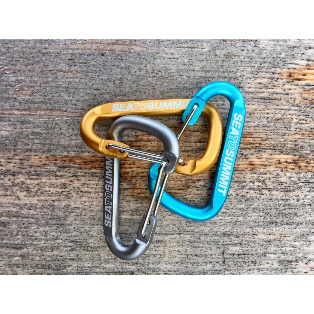 Sea To Summit Accessory Carabiner - Pack of 3 disply