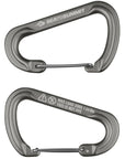 Sea To Summit Large Accessory Carabiners (Titanium)