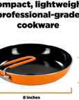 Jetboil Summit Non-Stick Camping Skillet (Orange) measurements