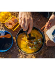 Jetboil Summit Non-Stick Camping Skillet (Orange) eggs