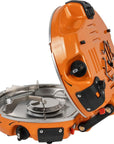 Jetboil Genesis Basecamp Cooking System (Orange) open slight