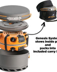 Jetboil Genesis Basecamp Cooking System (Orange) assemble