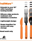 Jetboil Trailware Cutlery Set info