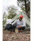 Jetboil Zip 0.8L Fast Boil Stove System (Carbon) tent
