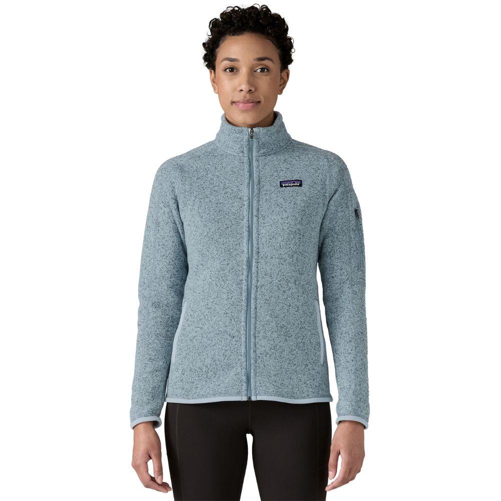 Patagonia Women's Better Sweater Fleece Jacket (Fleck Blue) model front