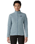 Patagonia Women's Better Sweater Fleece Jacket (Fleck Blue) model front