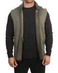 Patagonia Men's Better Sweater Fleece Vest (River Rock Green) open model