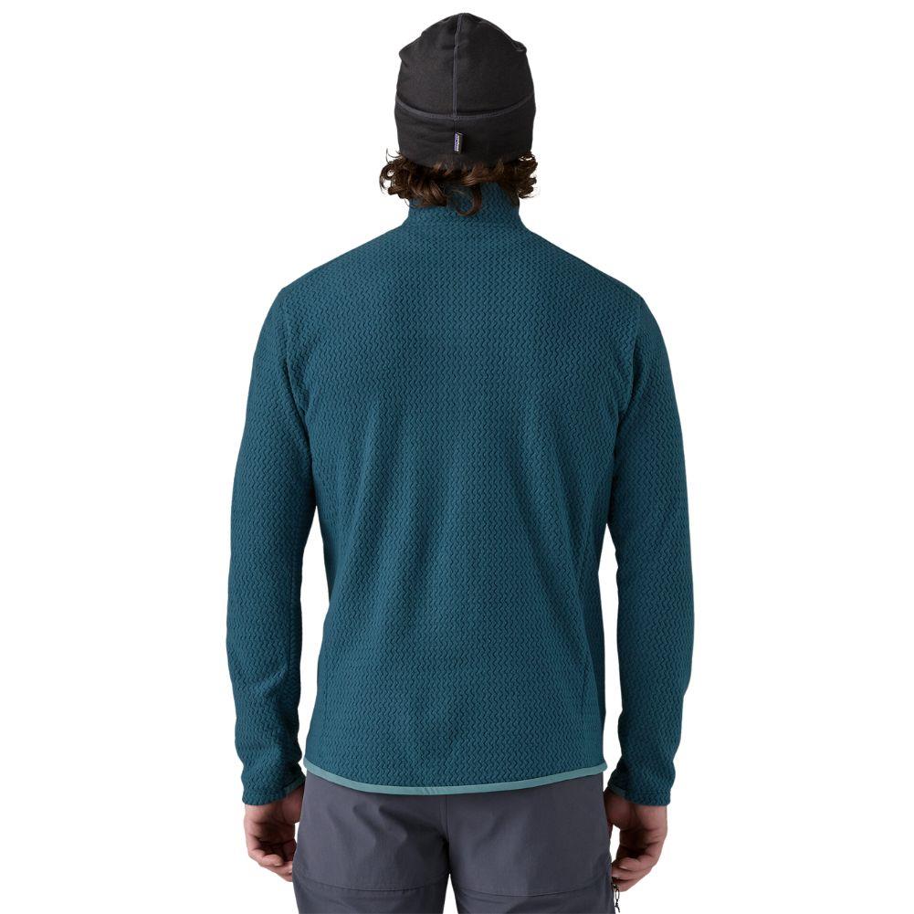 Patagonia Men's R1 Air Zip-Neck (Tidal Teal) back