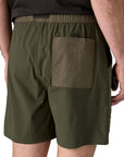 Patagonia Men's Outdoor Everyday Shorts - 6" (Pine Needle Green) back
