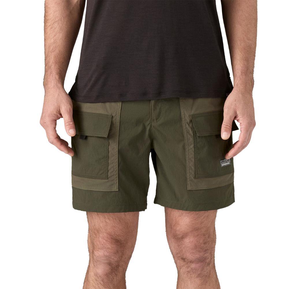 Patagonia Men's Outdoor Everyday Shorts - 6" (Pine Needle Green) front view