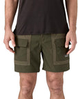 Patagonia Men's Outdoor Everyday Shorts - 6" (Pine Needle Green) front view